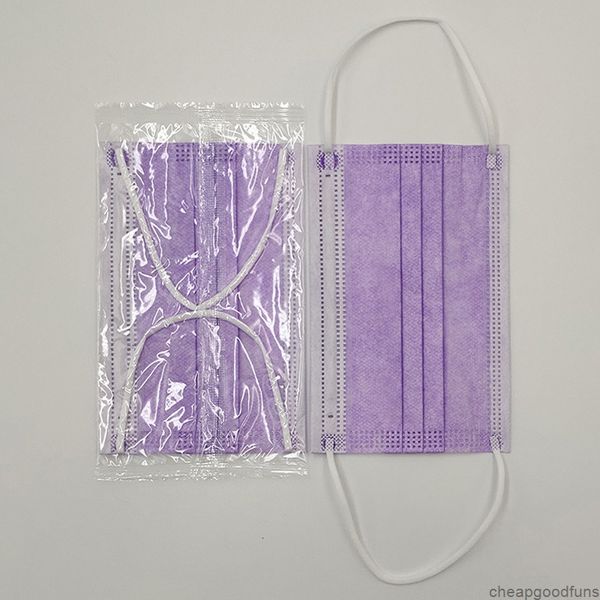 shipping kids disposable face mask with elastic ear loop 3 ply breathable for blocking dust air anti-polluti27