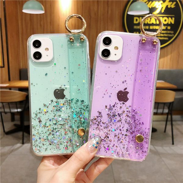 bling glitter wrist strap phone case for iphone 12 11 pro max xr xs max x 7 8 6s 6 plus 12mini 11pro soft transparent back cover
bling glitter wrist strap phone case for iphone 12 11 pro max xr xs max x 7 8 6s 6 plus 12mini 11pro soft transparent back cover
