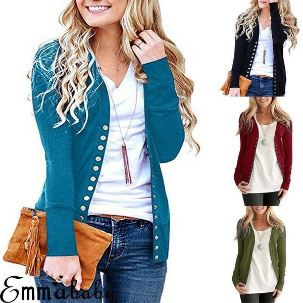 women knitted cardigan coat autumn winter casual v-neck long sleeve snap button crochet knit sweater coat female outfits1, White
women knitted cardigan coat autumn winter casual v-neck long sleeve snap button crochet knit sweater coat female outfits1, White