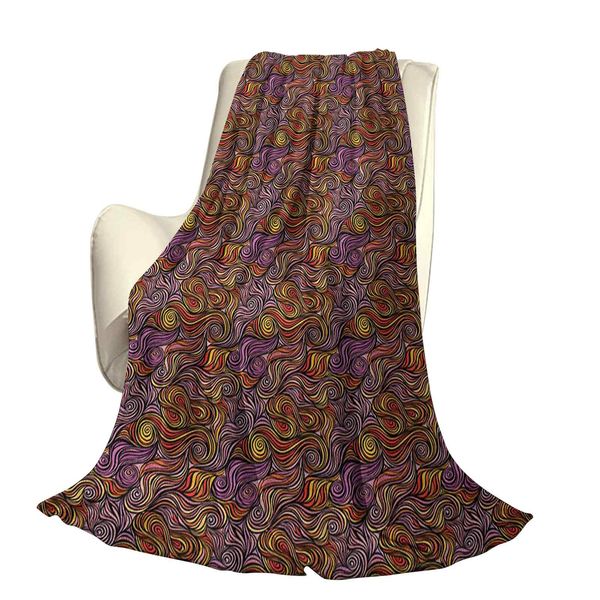 smoothly engaging colors hand drawing style wave design with spirals and swirlsoffice leisure blankets
smoothly engaging colors hand drawing style wave design with spirals and swirlsoffice leisure blankets