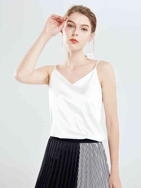 spaghetti strap deep v neck black polyester satin basic camisole beach sun backless tank suit undershirt, White
spaghetti strap deep v neck black polyester satin basic camisole beach sun backless tank suit undershirt, White
