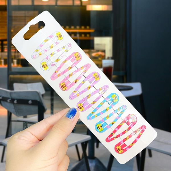 10pcs set new girls cute colorful waterdrop shape hairpins sweet hair clip hair ornament barrettes fashion hair accessories h wmttod, Black;brown
10pcs set new girls cute colorful waterdrop shape hairpins sweet hair clip hair ornament barrettes fashion hair accessories h wmttod, Black;brown