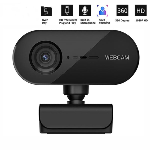 full hd 1080p webcam, autofocus webcam, with usb plug, rotatable camera, and microphone for live video conference
full hd 1080p webcam, autofocus webcam, with usb plug, rotatable camera, and microphone for live video conference
