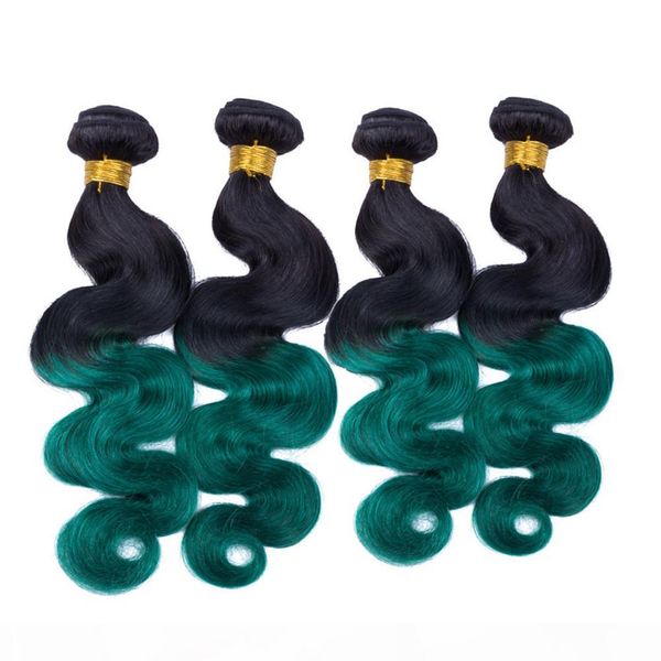 brazilian dark green ombre body wave human hair weave extensions two tone ombre 4bundles #1b green ombre human hair weave wefts 10-30, Black;brown
brazilian dark green ombre body wave human hair weave extensions two tone ombre 4bundles #1b green ombre human hair weave wefts 10-30, Black;brown