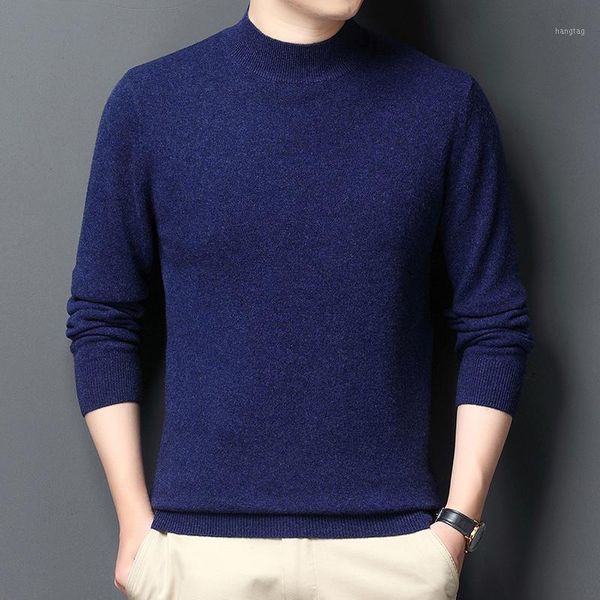 100% pure wool knitting pullovers man 2020 winter new fashion half turtleneck warm sweaters male goat cashmere knit clothes1, White;black
100% pure wool knitting pullovers man 2020 winter new fashion half turtleneck warm sweaters male goat cashmere knit clothes1, White;black