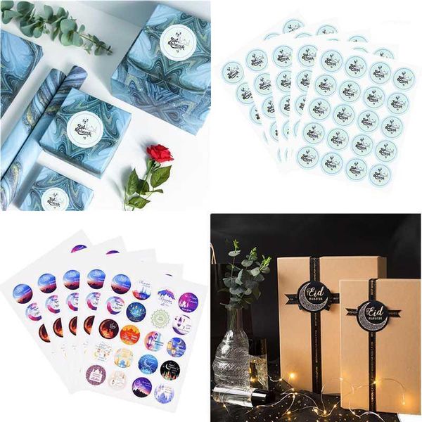 gift wrap 60/120pcs eid mubarak paper sticker bag seal labels candy box islamic muslim ramadan festive decor supplies1
gift wrap 60/120pcs eid mubarak paper sticker bag seal labels candy box islamic muslim ramadan festive decor supplies1