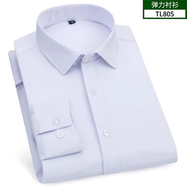 men's dress shirts large size business casual long sleeved shirt white blue black smart male social plus, White;black
men's dress shirts large size business casual long sleeved shirt white blue black smart male social plus, White;black