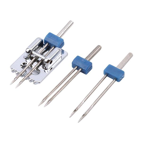 3pcs/set new sewing tools double twin needles wrinkled sewing presser foot for machine size 2/90 3/90 4/90, Black
3pcs/set new sewing tools double twin needles wrinkled sewing presser foot for machine size 2/90 3/90 4/90, Black
