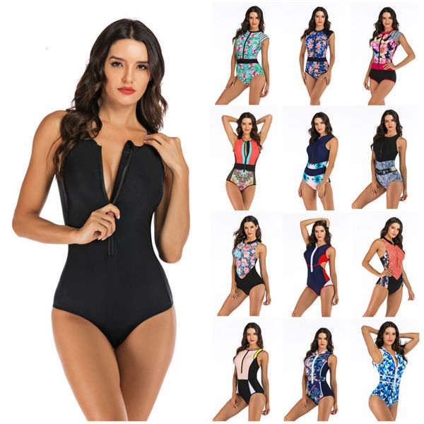 professional swimwear one piece women zipper monokini swimsuit sport bodysuit bathing suit ladies swim plus size s-2xl y200824, White;black
professional swimwear one piece women zipper monokini swimsuit sport bodysuit bathing suit ladies swim plus size s-2xl y200824, White;black
