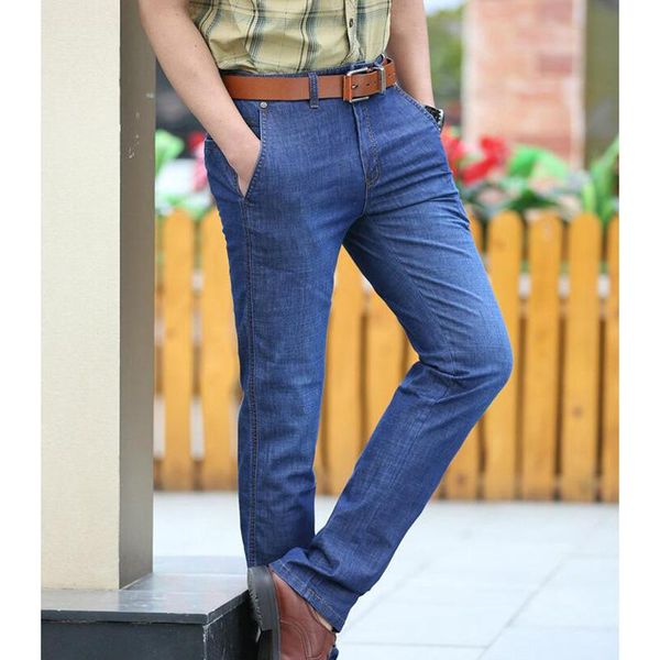new arrival men's straight jeans men's stretch jeans thick loose leans men bottoms, Blue
new arrival men's straight jeans men's stretch jeans thick loose leans men bottoms, Blue