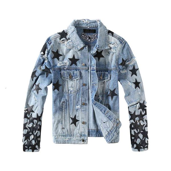 men's jackets jacket cowboy coat star embroidery casual slim fit european and american high street fashion trend rhmz, Black;brown
men's jackets jacket cowboy coat star embroidery casual slim fit european and american high street fashion trend rhmz, Black;brown