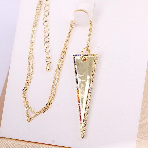 5pcs, multi zirconia pendant cz micro paved for women jewelry rainbow crystal colorful geometric pendant necklaces, Silver
5pcs, multi zirconia pendant cz micro paved for women jewelry rainbow crystal colorful geometric pendant necklaces, Silver