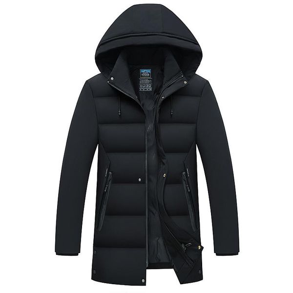 2020 new thickened cotton padded jacket autumn winter middle aged men's cotton padded jacket, Black
2020 new thickened cotton padded jacket autumn winter middle aged men's cotton padded jacket, Black
