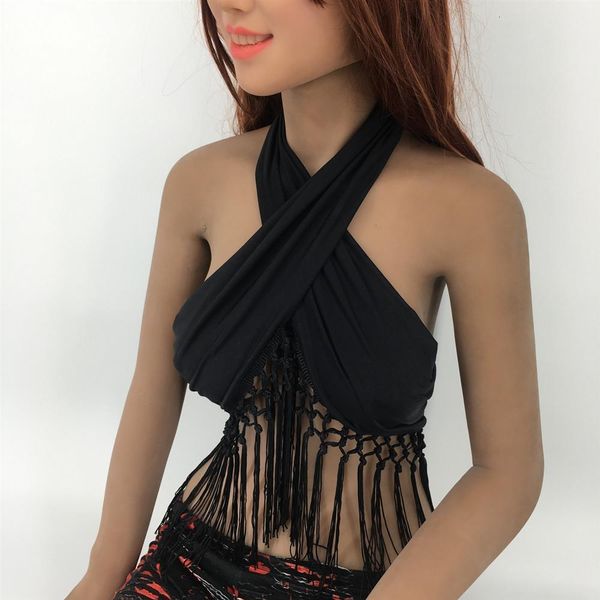 new fashion halter crop women 2020 summer black rave festival woman drop shipping good quality, White
new fashion halter crop women 2020 summer black rave festival woman drop shipping good quality, White