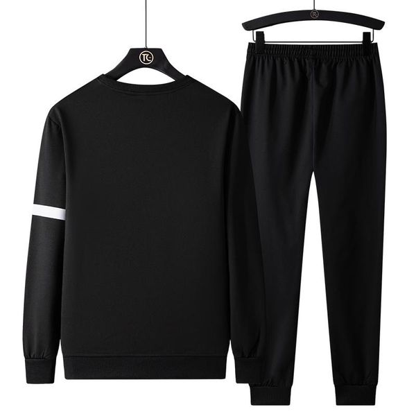 sets tracksuit men new brand autumn winter sweatshirt +drawstring pants outfit sportswear male suit pullover two piece set, Gray
sets tracksuit men new brand autumn winter sweatshirt +drawstring pants outfit sportswear male suit pullover two piece set, Gray