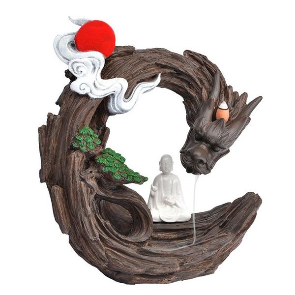 resin backflow incense burner creative home decor dragon incense holder censer sticks holder
resin backflow incense burner creative home decor dragon incense holder censer sticks holder