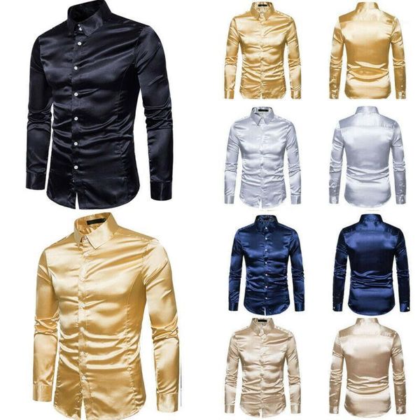 luxury men silk satin shirt long sleeve shirt wedding tuxedo slim fit blouse shirts, White;black
luxury men silk satin shirt long sleeve shirt wedding tuxedo slim fit blouse shirts, White;black