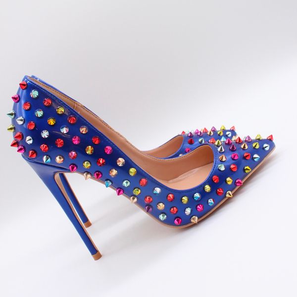 moda mulheres 2020 livres do transporte azul spikes couro envernizado poined toe stiletto salto alto bomba de alta-salto sapatos jeym, Black
moda mulheres 2020 livres do transporte azul spikes couro envernizado poined toe stiletto salto alto bomba de alta-salto sapatos jeym, Black