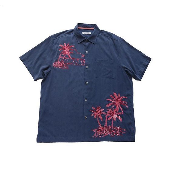 dark blue embroidered 100% silk short sleeve shirt men vintage us size plus big pocket summer casual turn-down collar pocket, White;black
dark blue embroidered 100% silk short sleeve shirt men vintage us size plus big pocket summer casual turn-down collar pocket, White;black