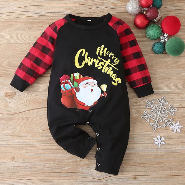 2020 christmas autumn and winter new children's romper, baby children's clothing santa claus plaid long-sleeved one-piece romper
2020 christmas autumn and winter new children's romper, baby children's clothing santa claus plaid long-sleeved one-piece romper