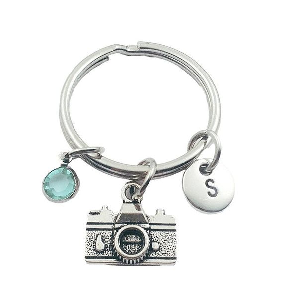keychains camera travel initial letter birthstone keyring creative fashion jewelry women gifts accessories pendant, Silver
keychains camera travel initial letter birthstone keyring creative fashion jewelry women gifts accessories pendant, Silver