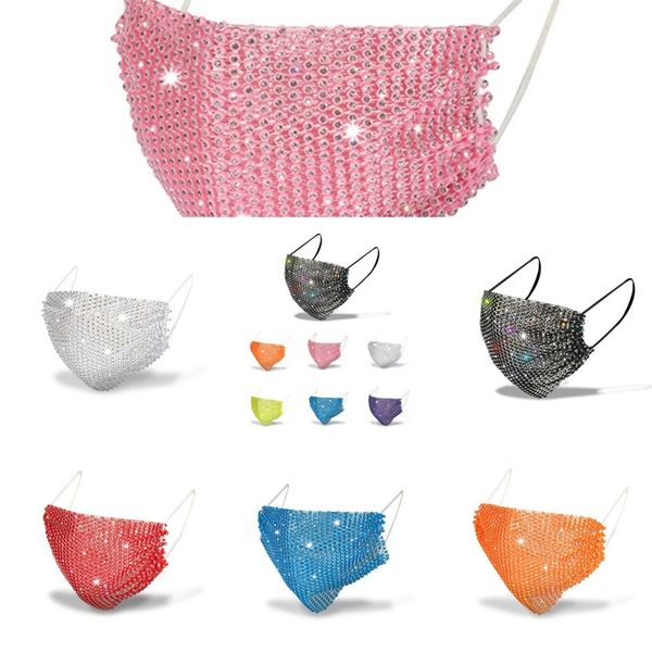 bling factory2ocvrhinestone party colorful diamond mesh masks grid net washable hollow mask for women
bling factory2ocvrhinestone party colorful diamond mesh masks grid net washable hollow mask for women