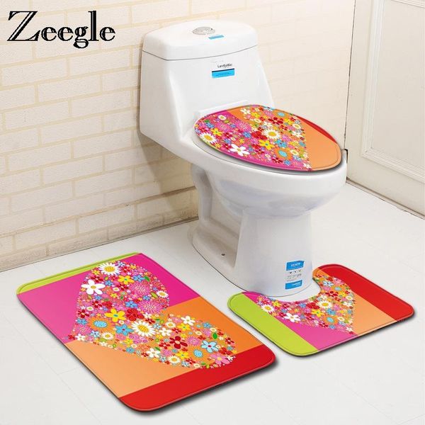bath mats zeegle 3pcs bathroom mat set creative heart carpets for non-slip toilet pedestal rug lid cover
bath mats zeegle 3pcs bathroom mat set creative heart carpets for non-slip toilet pedestal rug lid cover