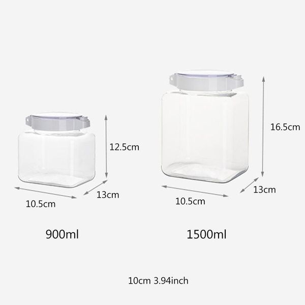 storage bottles & jars 900/1500ml container plastic kitchen refrigerator box sealed
storage bottles & jars 900/1500ml container plastic kitchen refrigerator box sealed