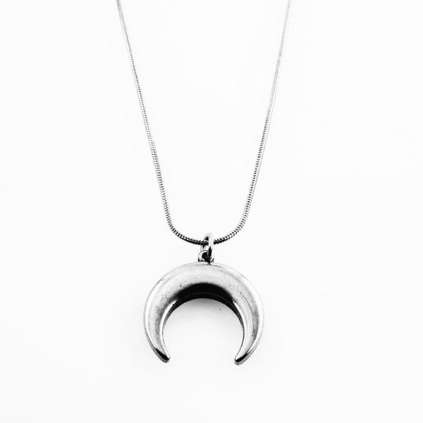 chains solid moon pendant stainless steel snake necklace for man and women fashion jewelry with 45cm chain, Silver
chains solid moon pendant stainless steel snake necklace for man and women fashion jewelry with 45cm chain, Silver