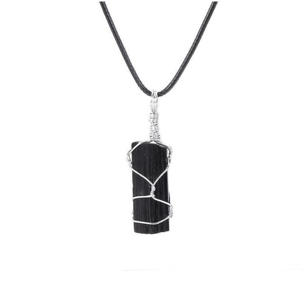 black tourmaline crystal pendant fashion clavicle chain wire wrap necklace healing crystal reiki pendant necklace for w qylhzl
black tourmaline crystal pendant fashion clavicle chain wire wrap necklace healing crystal reiki pendant necklace for w qylhzl
