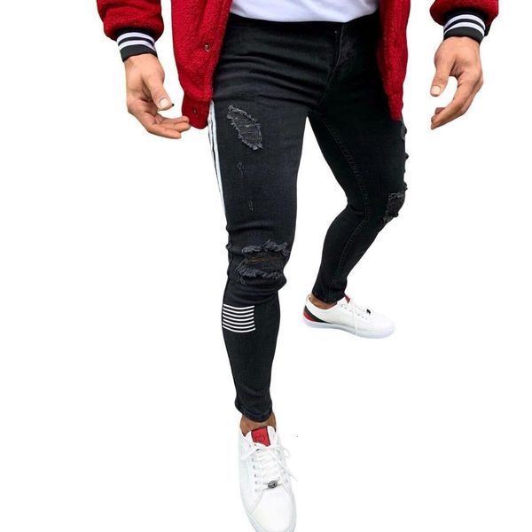 new fashion mens skinny ripped jeans frayed pants casual slim fit biker jogger denim trouser black
new fashion mens skinny ripped jeans frayed pants casual slim fit biker jogger denim trouser black