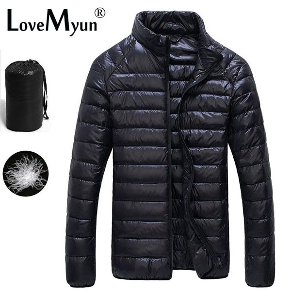 men's down & parkas winter duck jacket ultra light men 90% coat waterproof fashion mens outerwear 5011, Black
men's down & parkas winter duck jacket ultra light men 90% coat waterproof fashion mens outerwear 5011, Black
