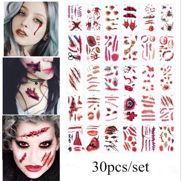 30pcs pack halloween tattoo stickers horror bleeding suture scars stickers halloween cosplay decoration halloween party favor s wmtmtr
30pcs pack halloween tattoo stickers horror bleeding suture scars stickers halloween cosplay decoration halloween party favor s wmtmtr