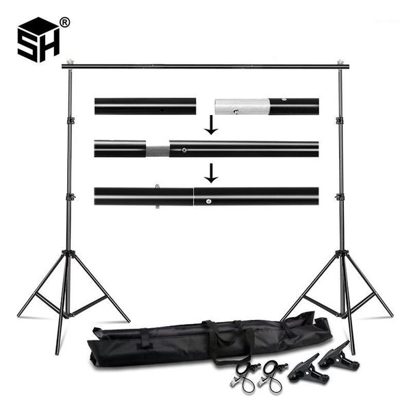 background material stand backdrop support system kit 2.6m x 3m m with portable carrying bag for muslins backdrops,paper and canvas1
background material stand backdrop support system kit 2.6m x 3m m with portable carrying bag for muslins backdrops,paper and canvas1