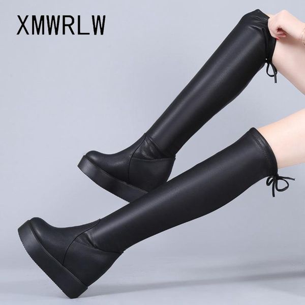 boots xmwrlw women's winter high pu leather fashion hidden heel women warm plush ladies non-slip boot woman shoes, Black
boots xmwrlw women's winter high pu leather fashion hidden heel women warm plush ladies non-slip boot woman shoes, Black
