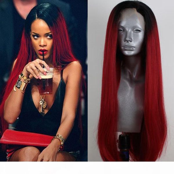 high temperature resistant synthetic omber color red lace front wigs fiber long straight luxury synthetic hair wigs ombre hair wig for sale, Black
high temperature resistant synthetic omber color red lace front wigs fiber long straight luxury synthetic hair wigs ombre hair wig for sale, Black