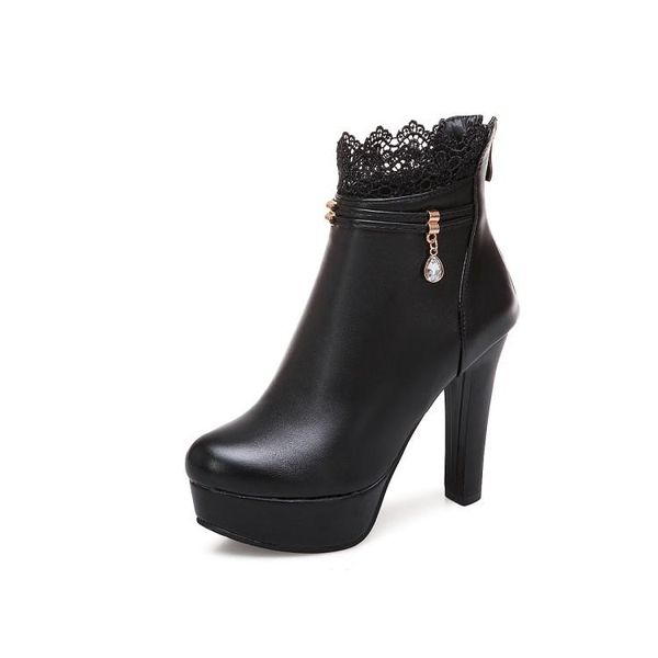 boots pqecfs big size 32-43 2021 spring & autumn women solid lace crystal heels ankle 2 colors, Black
boots pqecfs big size 32-43 2021 spring & autumn women solid lace crystal heels ankle 2 colors, Black