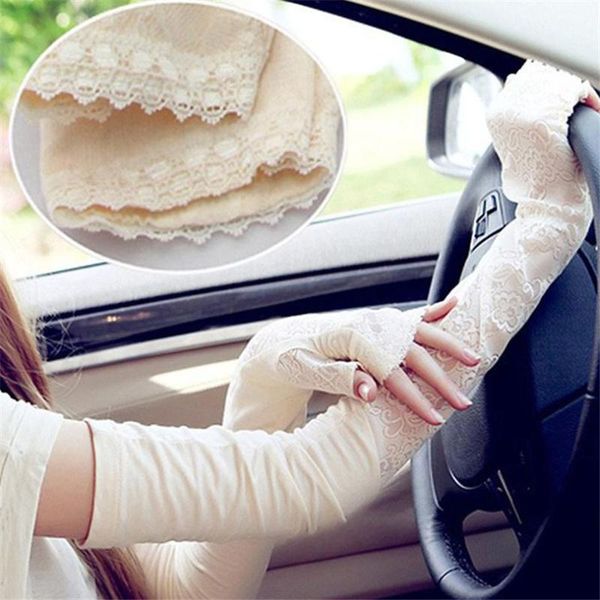 five fingers gloves nducjsi fashion long glove autumn women lace sunscreen uv protection drive oversleeves lady half finger guantes, Blue;gray
five fingers gloves nducjsi fashion long glove autumn women lace sunscreen uv protection drive oversleeves lady half finger guantes, Blue;gray
