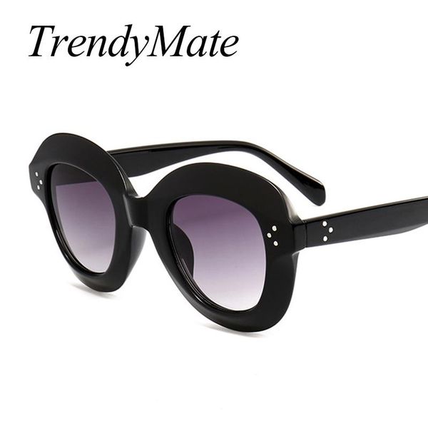 sunglasses women designer fashion ladies colorful frame gradient lens shades uv400 1064t, White;black
sunglasses women designer fashion ladies colorful frame gradient lens shades uv400 1064t, White;black