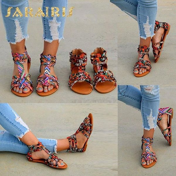 sarairis 2020 dropship ins colorful big size 43 bohemian style beach vacation flat summer sandals woman shoes women1, Black
sarairis 2020 dropship ins colorful big size 43 bohemian style beach vacation flat summer sandals woman shoes women1, Black