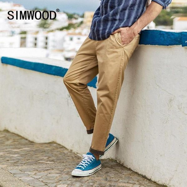 simwood 2020 summer new pants men casual garment dyed ankle-length trousers striped turn up cuffs plus size chinos si9805561, Black
simwood 2020 summer new pants men casual garment dyed ankle-length trousers striped turn up cuffs plus size chinos si9805561, Black