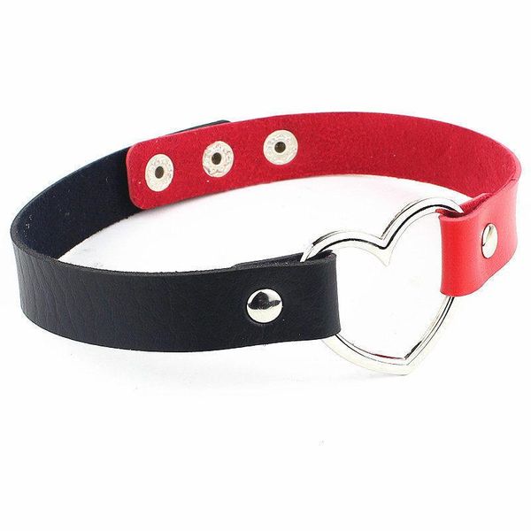 chokers punk pu leather choker necklace women heart chocker necklaces statement jewelry wedding bride gift goth, Golden;silver
chokers punk pu leather choker necklace women heart chocker necklaces statement jewelry wedding bride gift goth, Golden;silver
