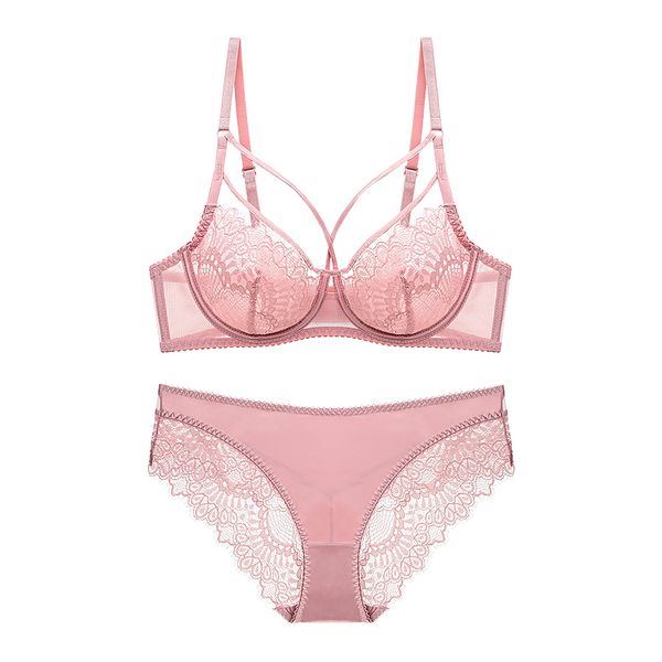 women's underwear sheer lingerie set plus size lace strappy cup unline underwire summer bra set transparent for women lj201031, Red;black
women's underwear sheer lingerie set plus size lace strappy cup unline underwire summer bra set transparent for women lj201031, Red;black