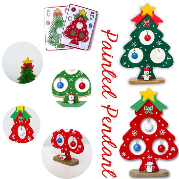 gift small painted ornament tree deskmini christmas wooden card new year decorations for home
gift small painted ornament tree deskmini christmas wooden card new year decorations for home