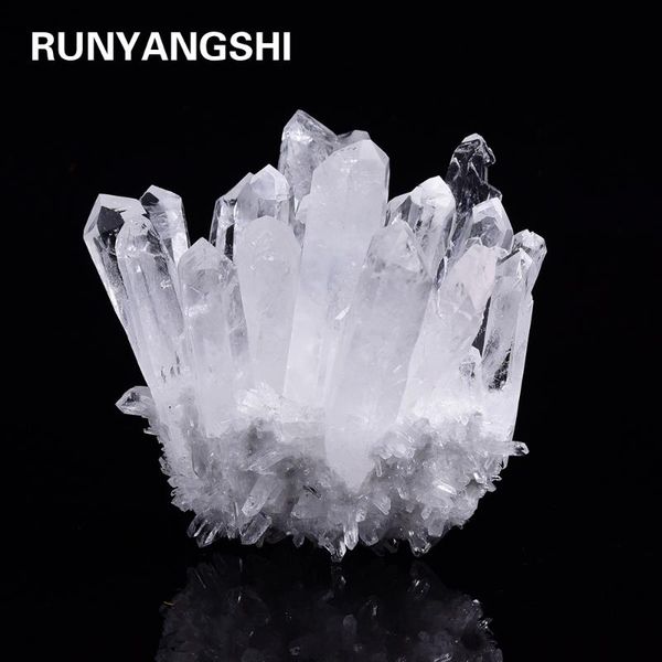 decorative objects & figurines natural clear quartz crystal cluster minerals for meditation positive healing chakra reiki stone home furnish
decorative objects & figurines natural clear quartz crystal cluster minerals for meditation positive healing chakra reiki stone home furnish