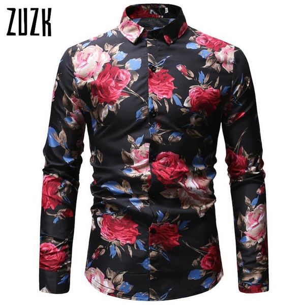 men's casual shirts drop fashion male shirt long sleeve button for men rose printed floral plus size 3xl 23 color, White;black
men's casual shirts drop fashion male shirt long sleeve button for men rose printed floral plus size 3xl 23 color, White;black