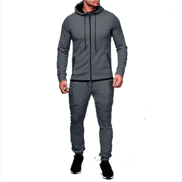 zogga selling men's outdoor sportswear suit hooded pure cardigan sweater with casual sports pants 6 colors1, Gray 
zogga selling men's outdoor sportswear suit hooded pure cardigan sweater with casual sports pants 6 colors1, Gray