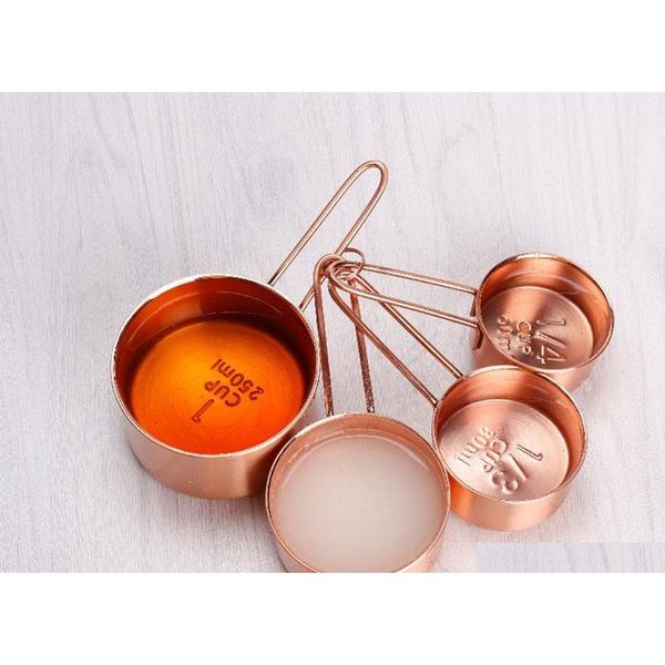 copper stainless steel measuring cups 4 pieces/lot kitchen tools making cakes and baking gauges me jllxqy lottery2010
copper stainless steel measuring cups 4 pieces/lot kitchen tools making cakes and baking gauges me jllxqy lottery2010