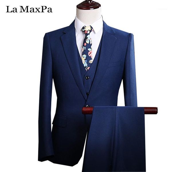 la maxpa (jacket+pants+vest) custom made wool men suit for wedding slim fit prom groom party suit for man yb0021, White;black
la maxpa (jacket+pants+vest) custom made wool men suit for wedding slim fit prom groom party suit for man yb0021, White;black