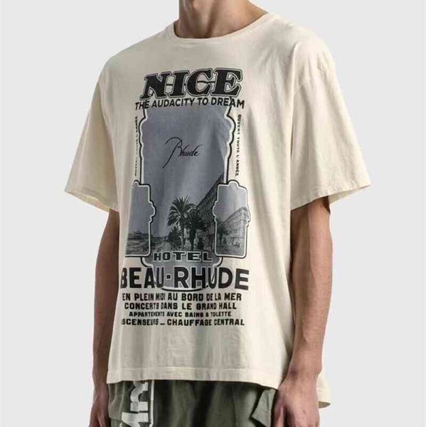 21ss new hip-hop oversized apricot rhude t-shirt men women t shirt rhude short sleeve tees, White;black
21ss new hip-hop oversized apricot rhude t-shirt men women t shirt rhude short sleeve tees, White;black